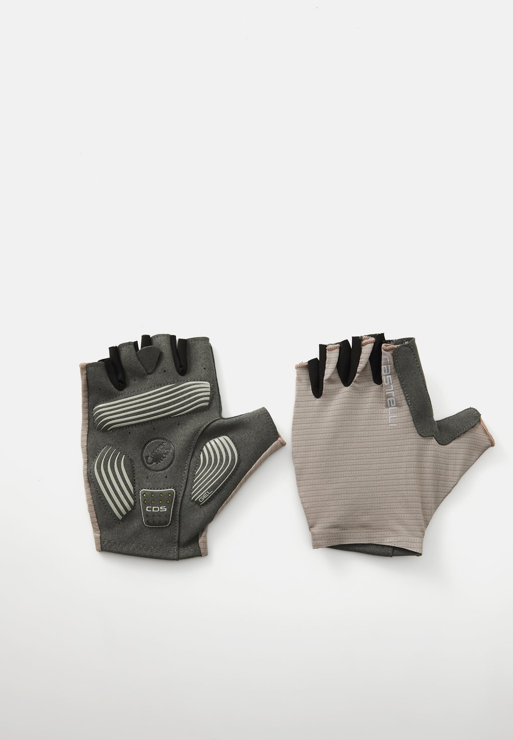 

Перчатки без пальцев ESPRESSO GLOVE Castelli, светло-серый