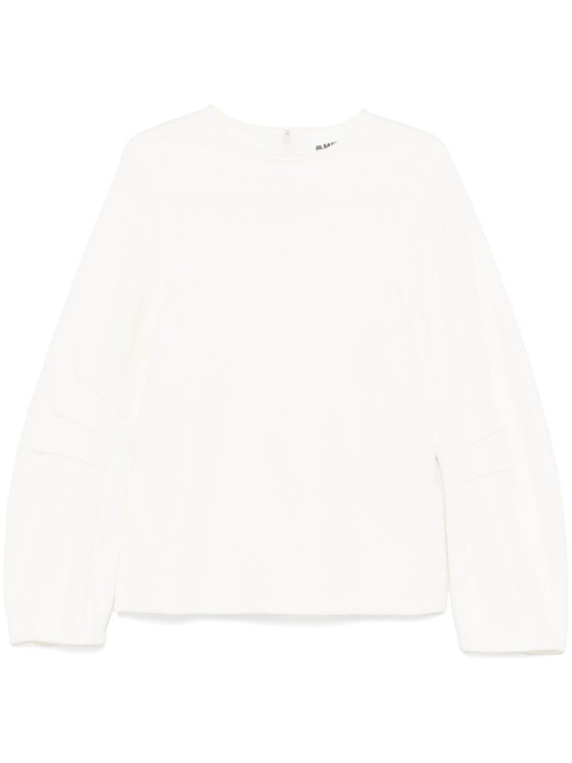 

Текстурированный топ Jil Sander, белый