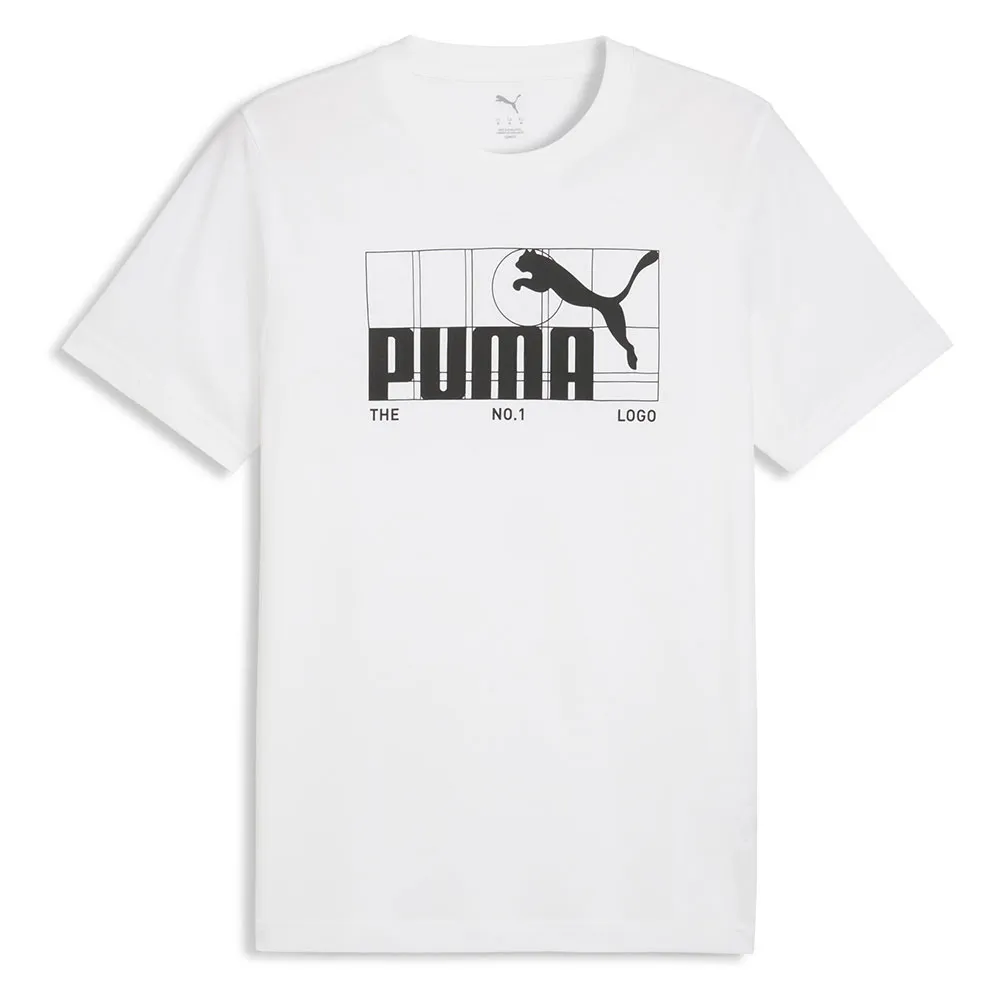 

Футболка с коротким рукавом Puma Graphic No 1 Logo, белый