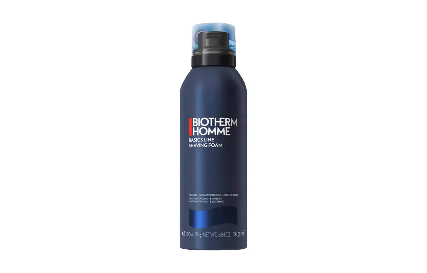 BIOTHERM Мужская успокаивающая увлажняющая пена для бритья Smooth 200 мл, 200ml — фото 3