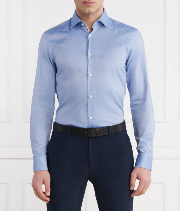 

Рубашка koey Slim fit Hugo, синий