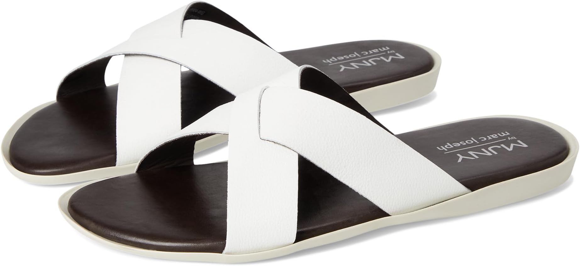 

Сандалии Marc Joseph New York Roman Court, цвет White Grainy