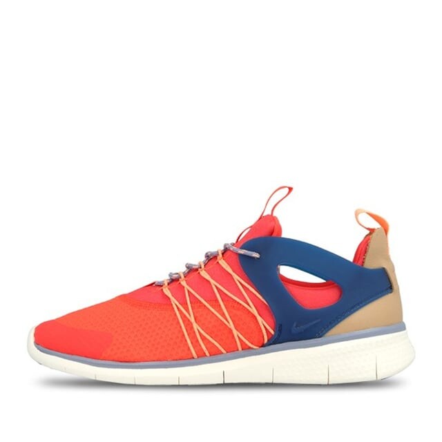 Женские синтетические кроссовки на шнуровке Free Virtous 725060 600 Nike, оранжевый — фото 3