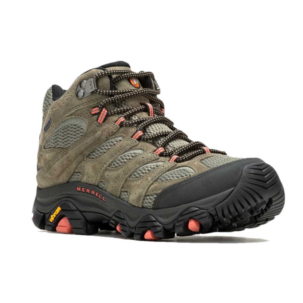 

Походные ботинки Merrell Moab 3 Mid Goretex, зеленый