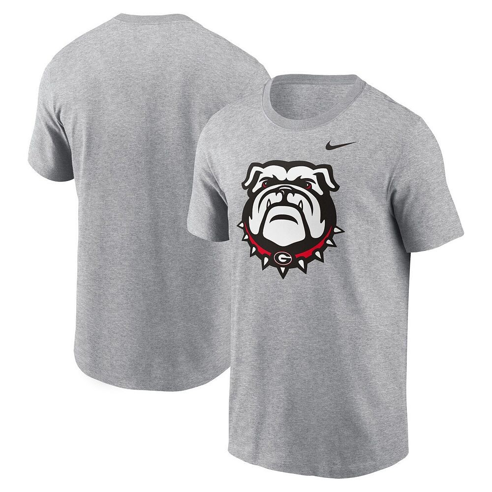 

Мужская футболка Nike Heather Grey Georgia Bulldogs Primetime Evergreen с альтернативным логотипом, цвет Uga Grey