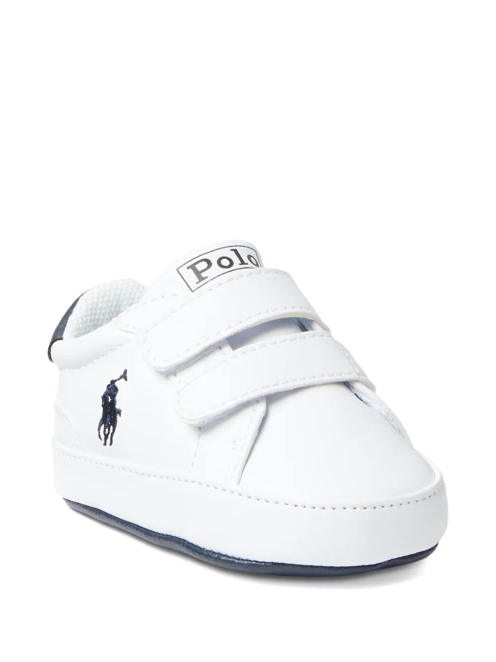 

Кроссовки Heritage Court EZ с вышивкой Polo Ralph Lauren Kids, белый