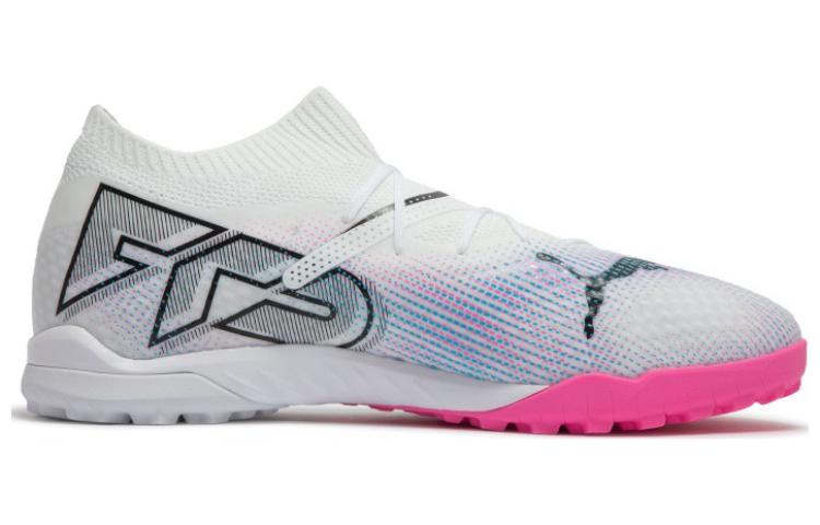 Футболка Future 7 Pro Cage 'Белый Розовый Фиолетовый' PUMA, Белый Розовый Черный — фото 2