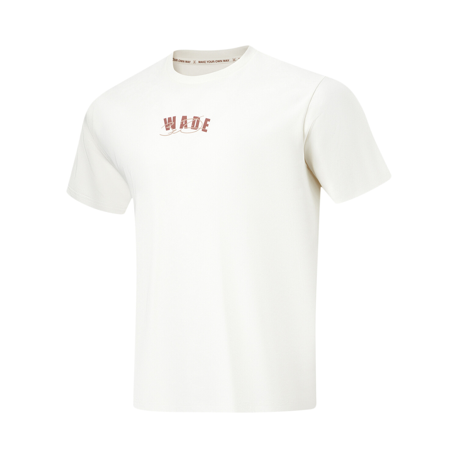 

Футболка Wade Collection унисекс, цвет белый Lining, кремовый