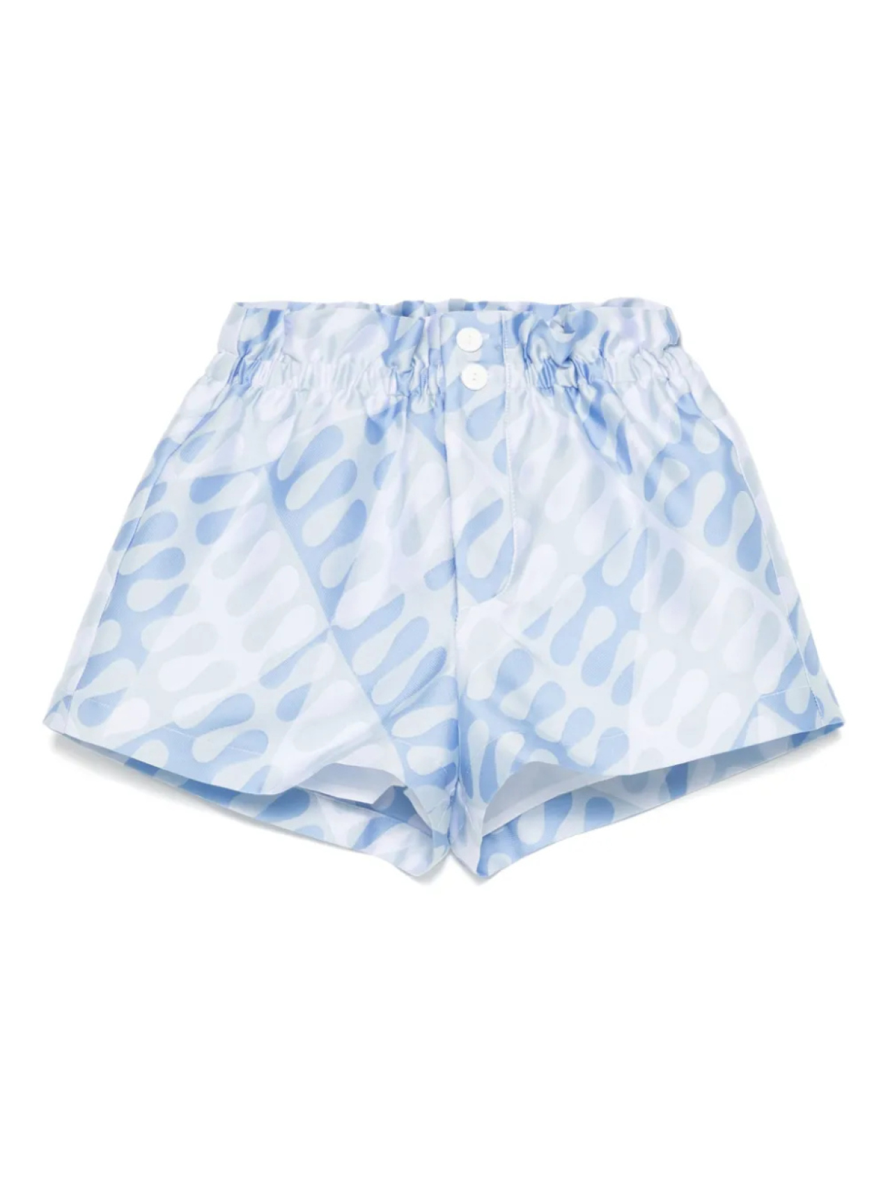 

Шорты с узором PUCCI Junior, синий