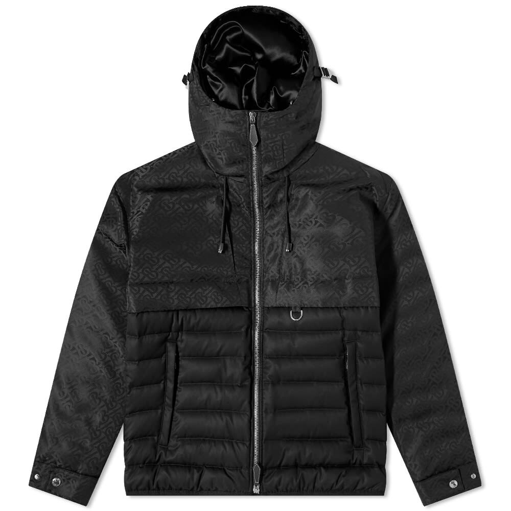 

Куртка Burberry Linby Monogram Down - End. Exclusive, цвет Black Jacquard