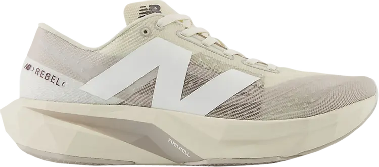 Кроссовки Sydney McLaughlin-Levrone x Wmns FuelCell Rebel v4 'Linen Moonrock', кремовый