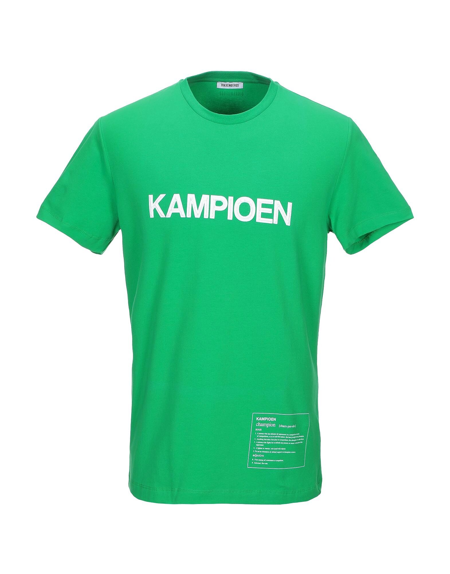 

Футболка Bikkembergs, зеленый