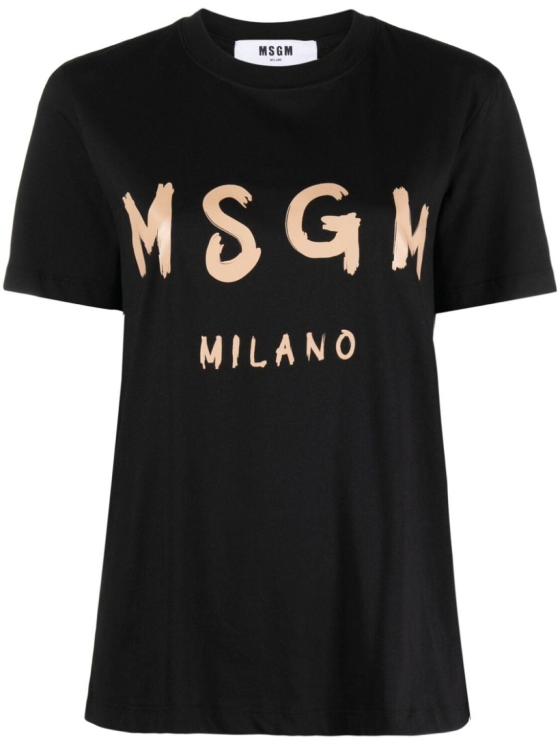 

MSGM футболка с логотипом, черный