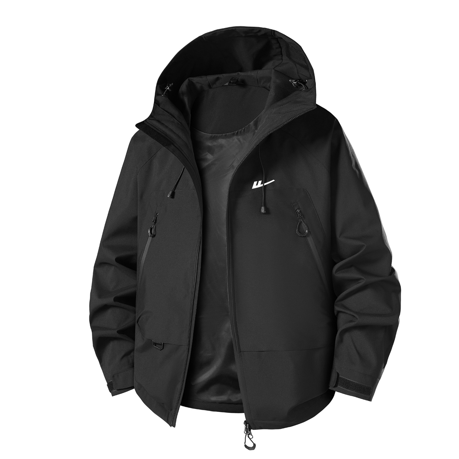 

Куртка женская с капюшоном Moderate Workwear WARRIOR, flare night черный[includes diy brand merch]