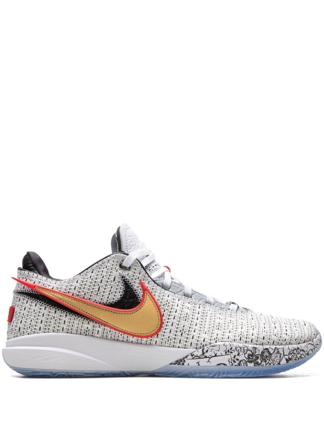 Кроссовки Lebron 20 Nike, белый
