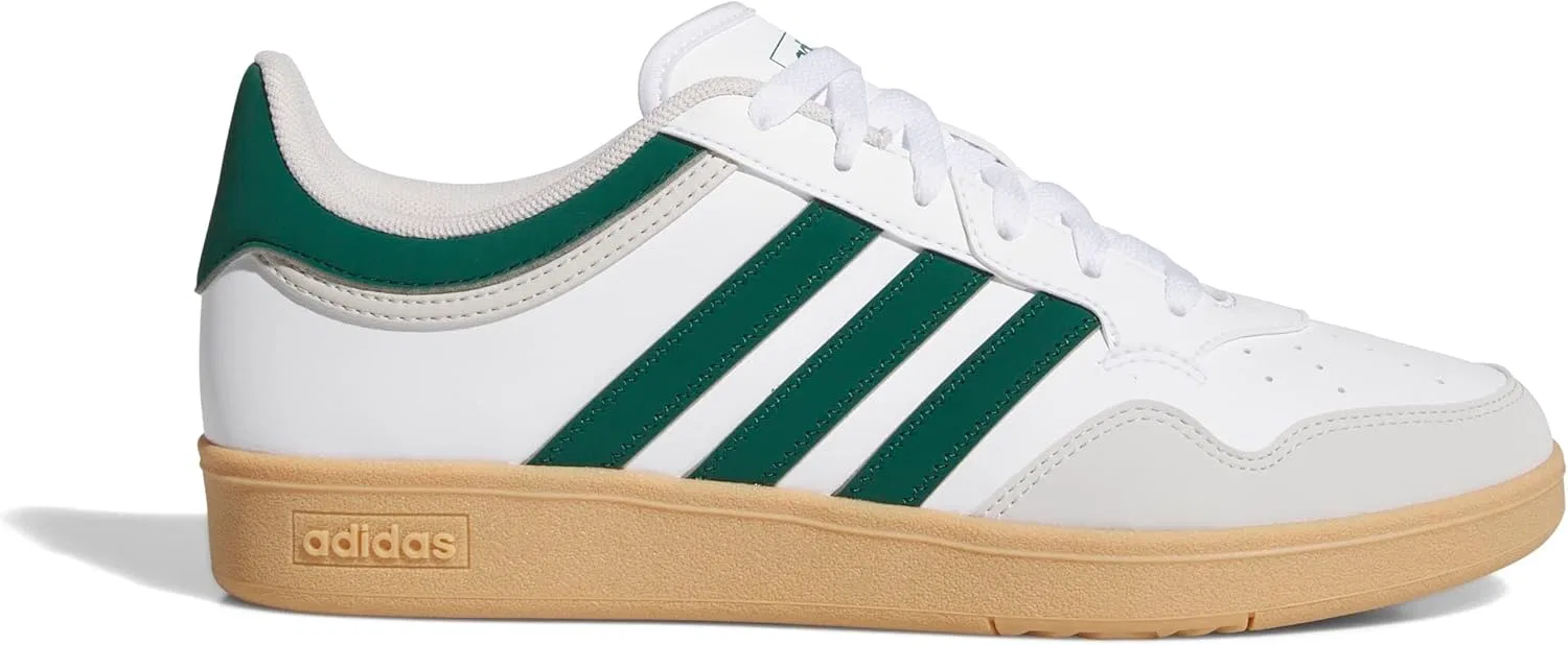 Мужские баскетбольные кроссовки Adidas Hoops 4.0, Ftwr White Collegiate Green Gum 3 — фото 2