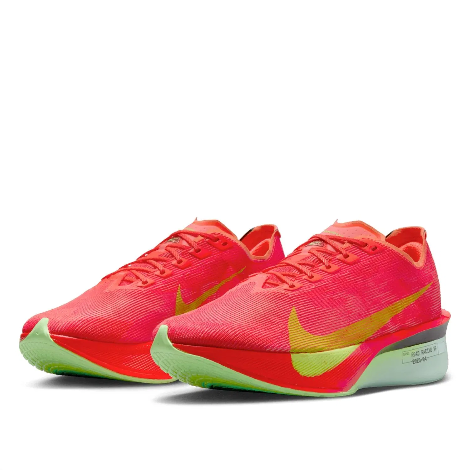 Nike Мужские кроссовки Vaporfly 4 в ярко-красном/салатовом/мятном цвете — фото 3