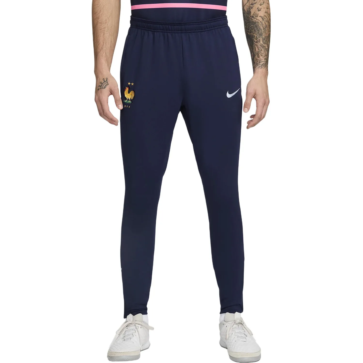 Брюки футбольные мужские Dri FIT Nike, Smolder Black Blue