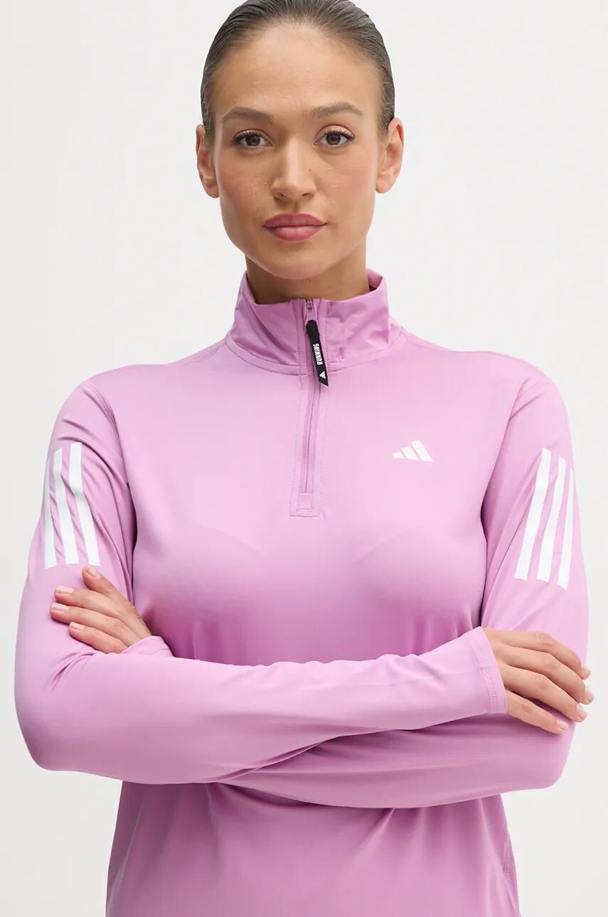 

Толстовка для бега adidas Performance Own The Run, фиолетовый