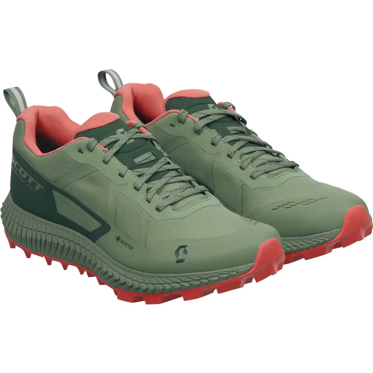 Кроссовки Scott Running для бега по пересеченной местности SUPERTRAC 3 Gore-Tex, зеленый — фото 3