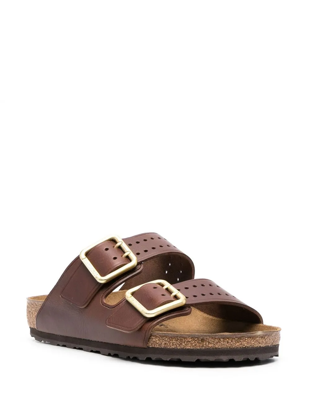 Сандалии Arizona с открытым носком BIRKENSTOCK, коричневый — фото 2