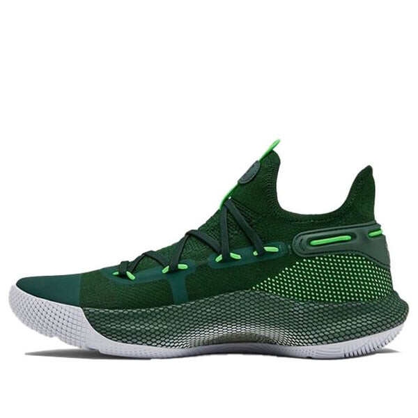 

Кроссовки curry 6 team 'forest green' Under Armour, зеленый
