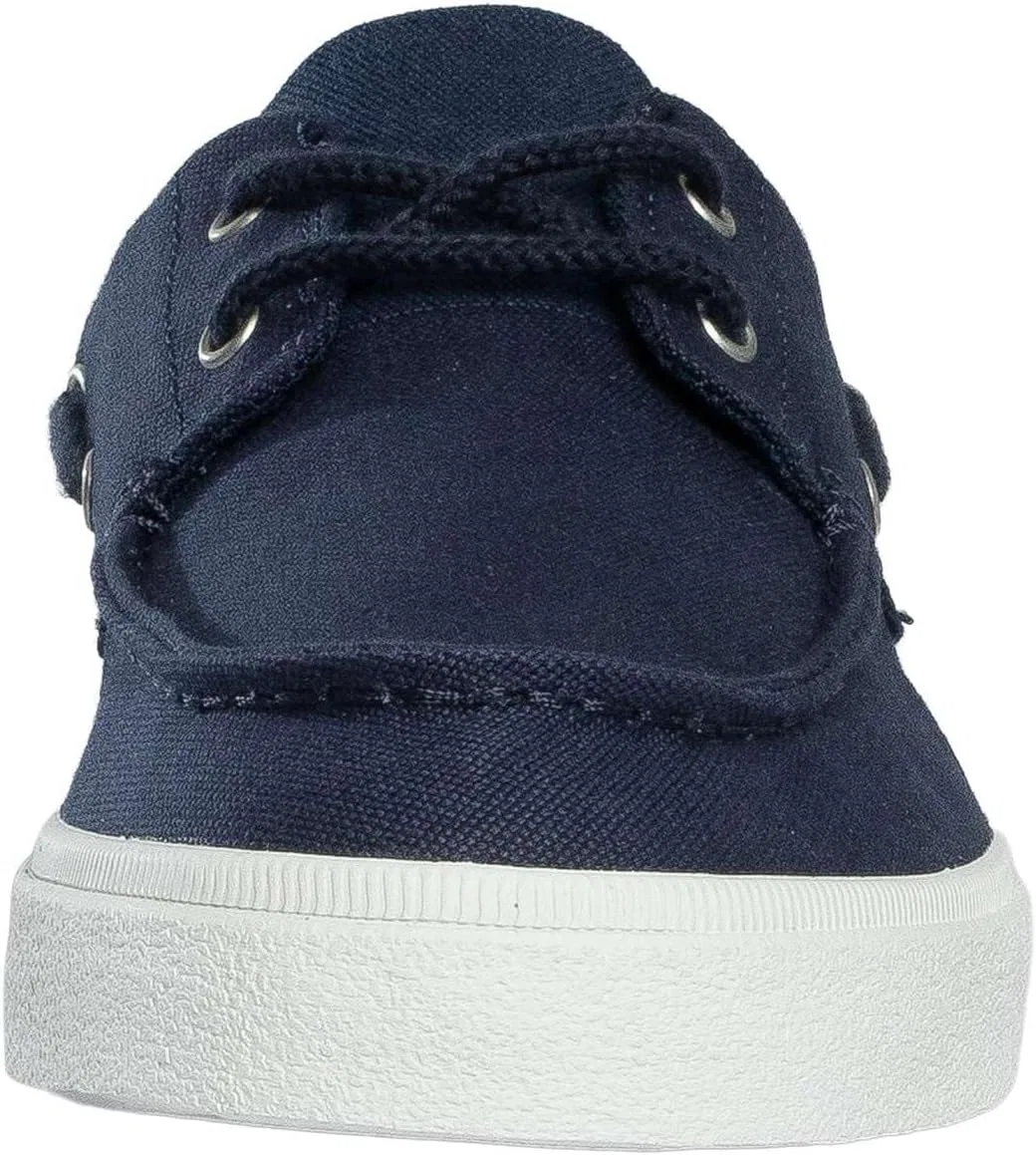 Мужские кроссовки Timberland Union Wharf 2.0 Ek+ 2 Eye Boat Oxford, Navy Canvas — фото 4