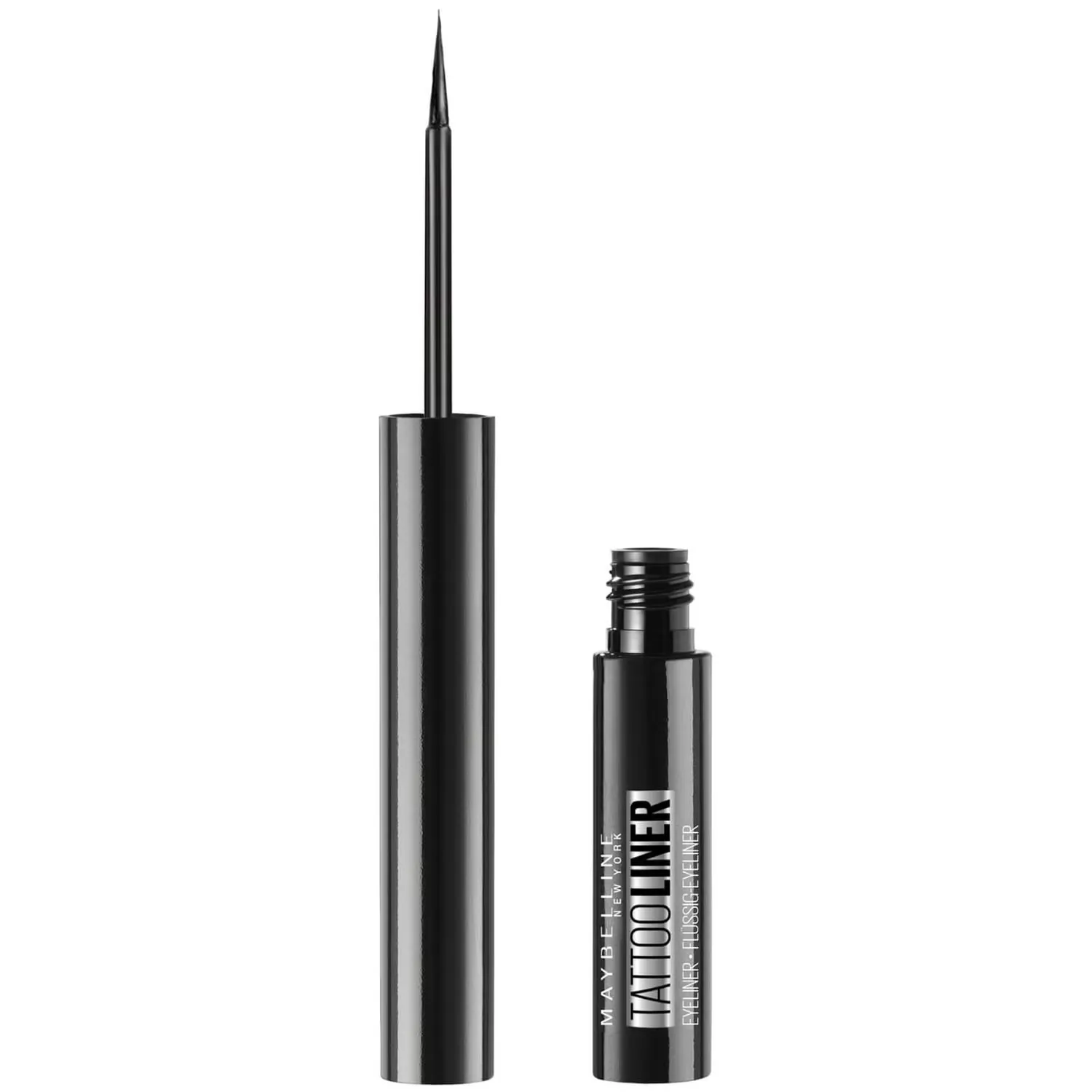 

Tattoo Liner Liquid Ink Стойкая черная подводка для глаз 2,5 г Maybelline