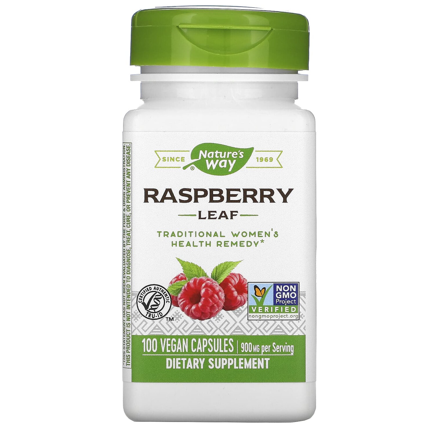 

Nature's Way Красная малина листья 450 мг 100 капсул