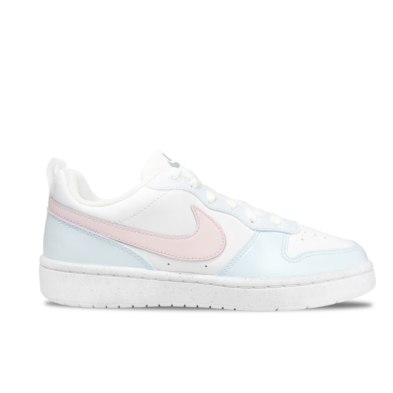 Nike Кроссовки Court Borough Sea Salt Rose Abrasion Resistant Cushioning Breathable Low top Skateboard Shoes Light Blue Kids' — фото 4