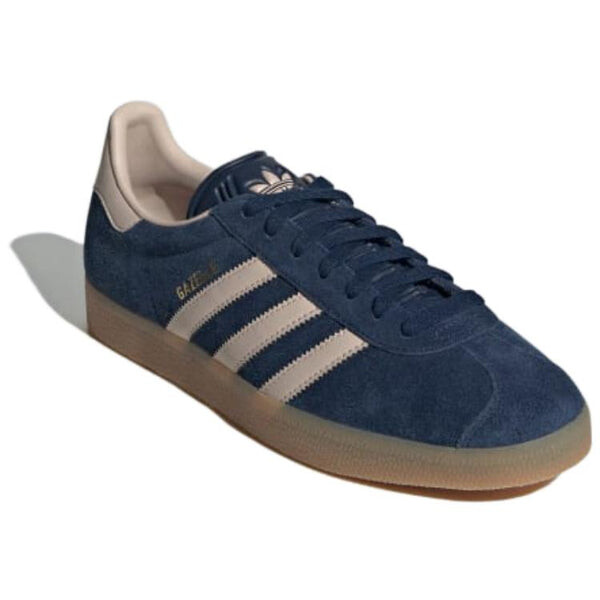 Кроссовки газель Adidas, индиго — фото 4