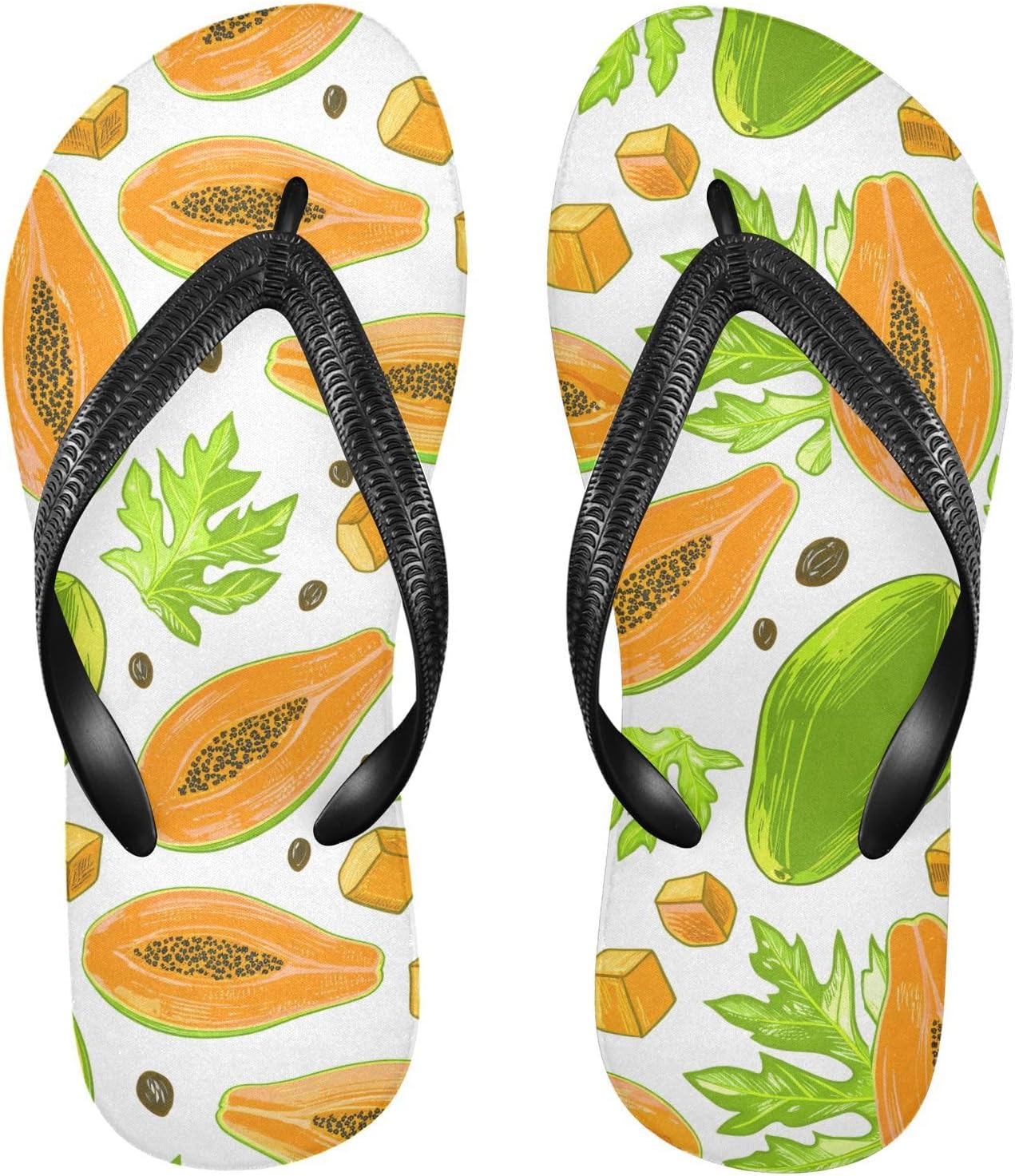 

Женские и мужские пляжные шлепанцы из белой папайи, резиновые, противоскользящие, летние, для душа и прогулок Sinestour