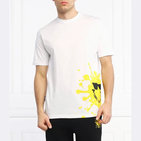 

Футболка стандартного кроя Karl Lagerfeld x Smiley Karl Lagerfeld, белый