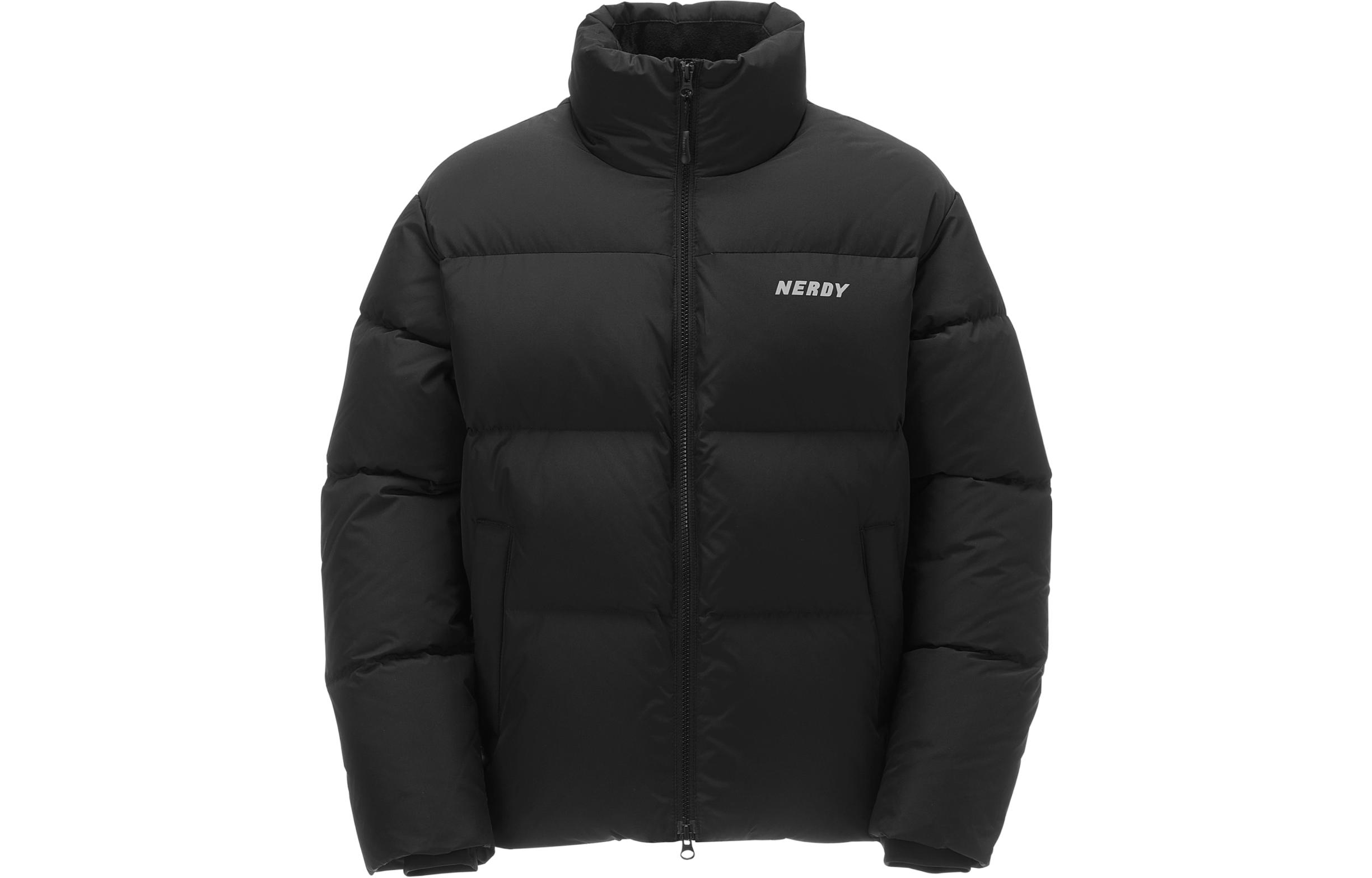 

Nerdy Пуховик унисекс черный, Black