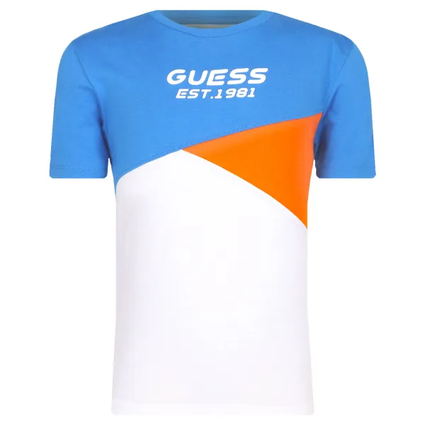 

Футболка стандартного кроя Guess, синий