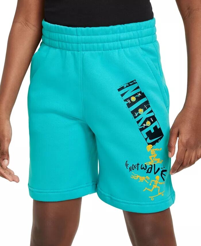 

Флисовые шорты Big Kids Sportswear Club Nike, белый