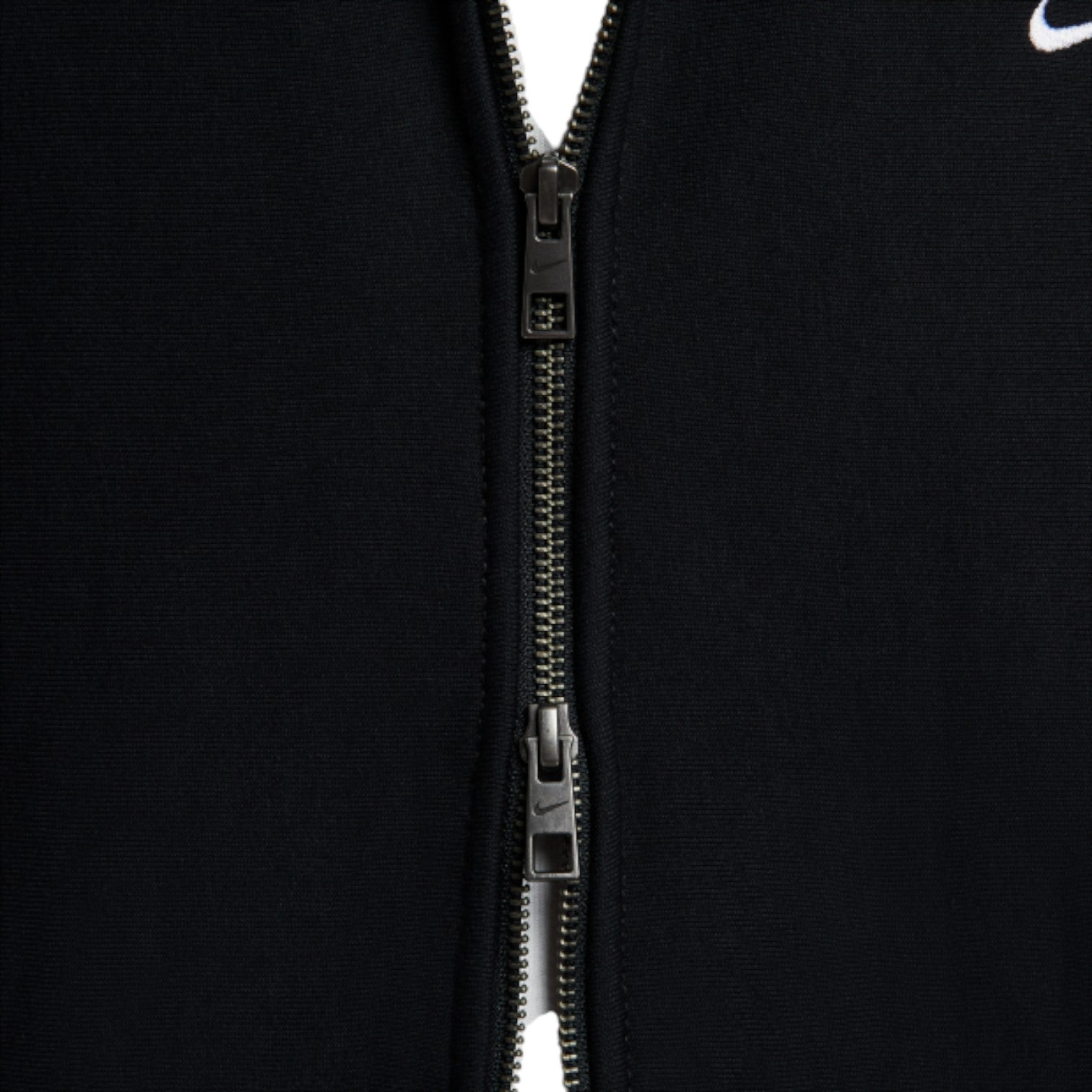 Худи Nike Solo Swoosh Full-Zip Fleece Hoodie 'Black' — фото 4
