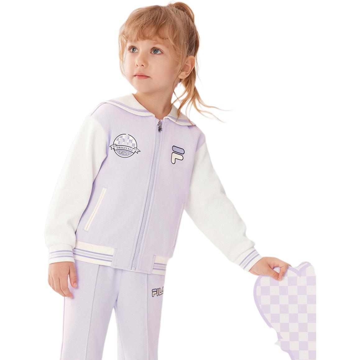 FILA KIDS Бейсбольная куртка sonic purple для детей — фото 4
