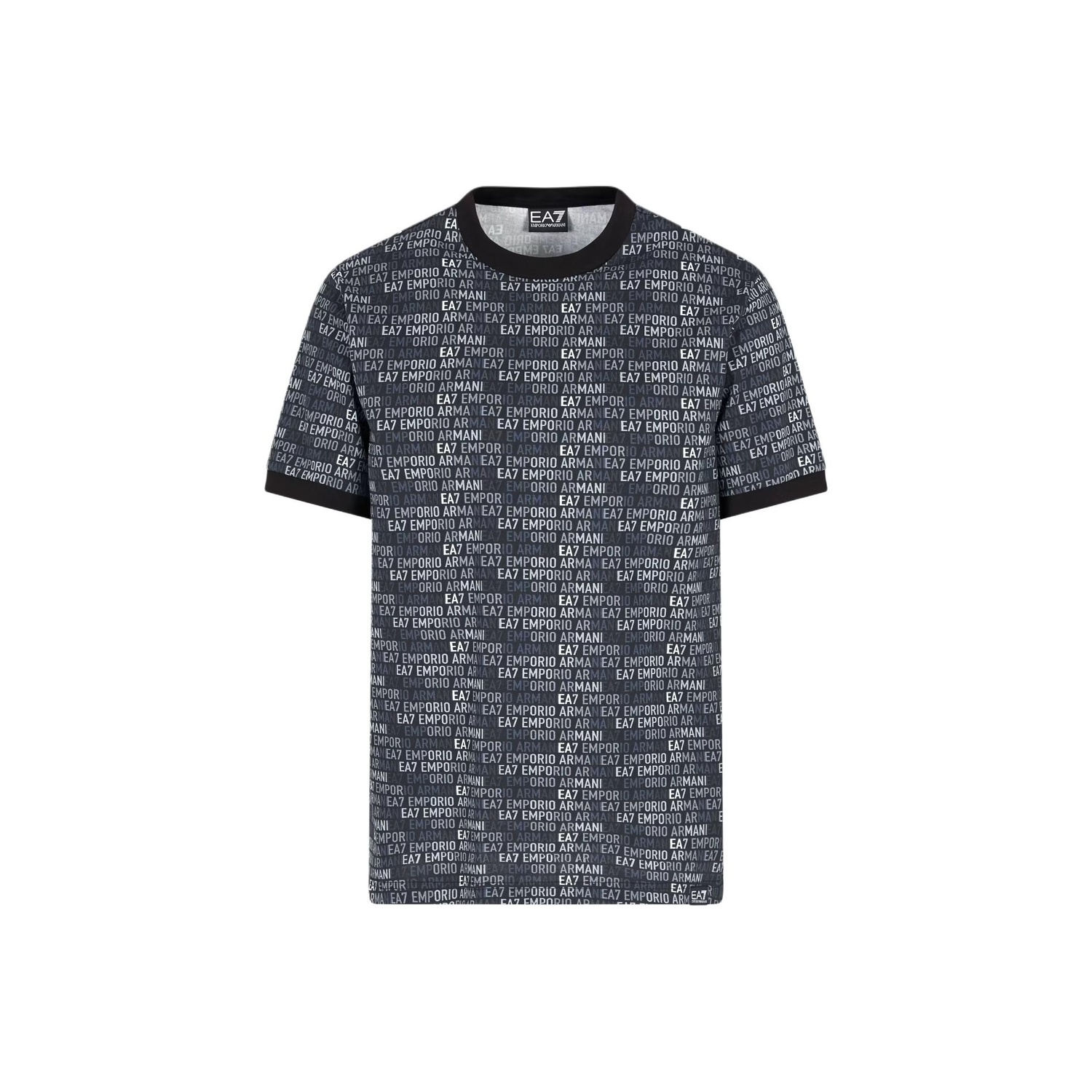 

EMPORIO ARMANI Футболка EA7 мужская черная, Черный, EMPORIO ARMANI Футболка EA7 мужская черная