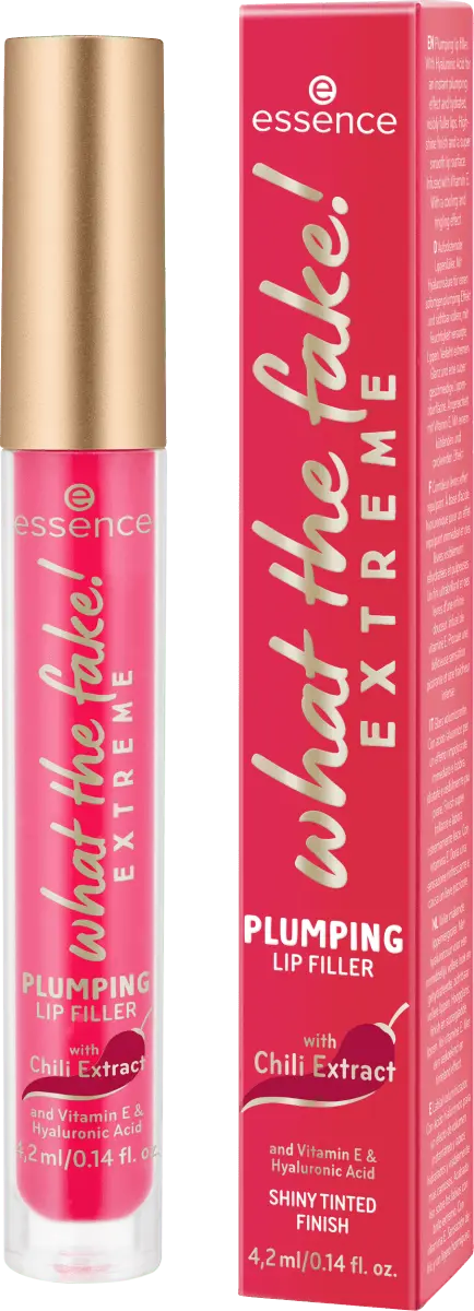 

Блеск для губ What The Fake! Филлер для губ Extreme Plumping 4,2 мл essence