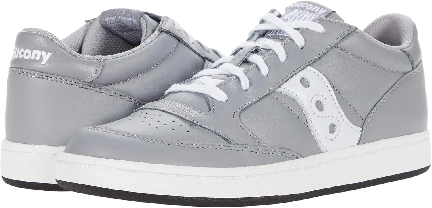 Кроссовки Saucony Jazz Court, серо-белые — фото 2