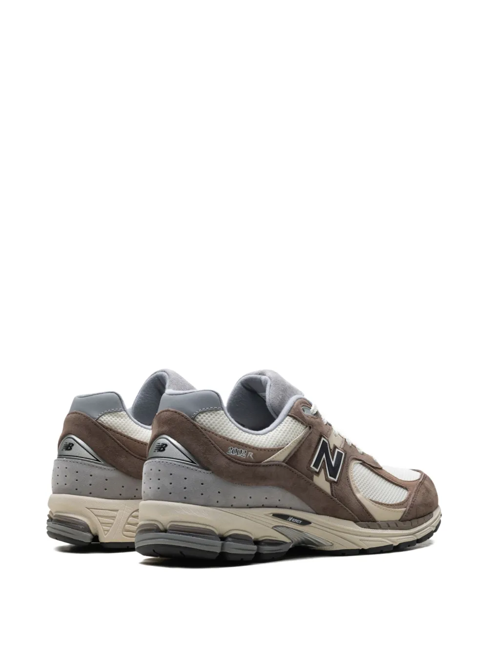 Замшевые кроссовки 2002R NEW BALANCE, зеленый — фото 3