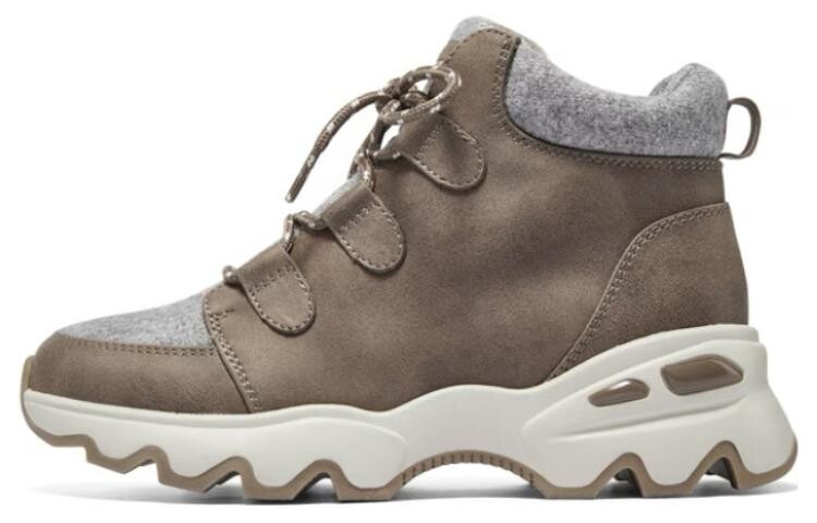 

Кроссовки Skechers Big Lug Lifestyle Shoes Women's Mid-top Brown, коричневый