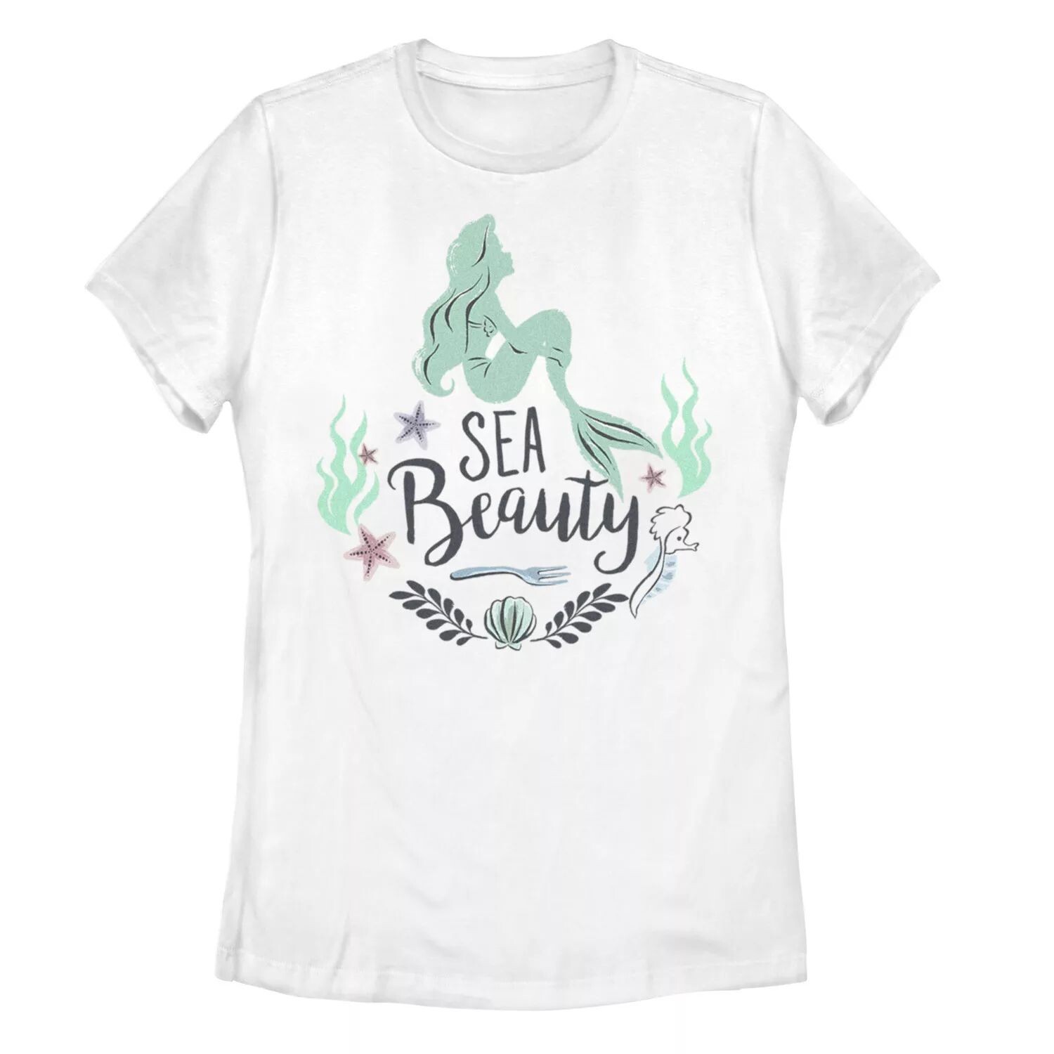 

Детская футболка-коллаж Ariel Sea Beauty от Disney's The Little Mermaid Licensed Character