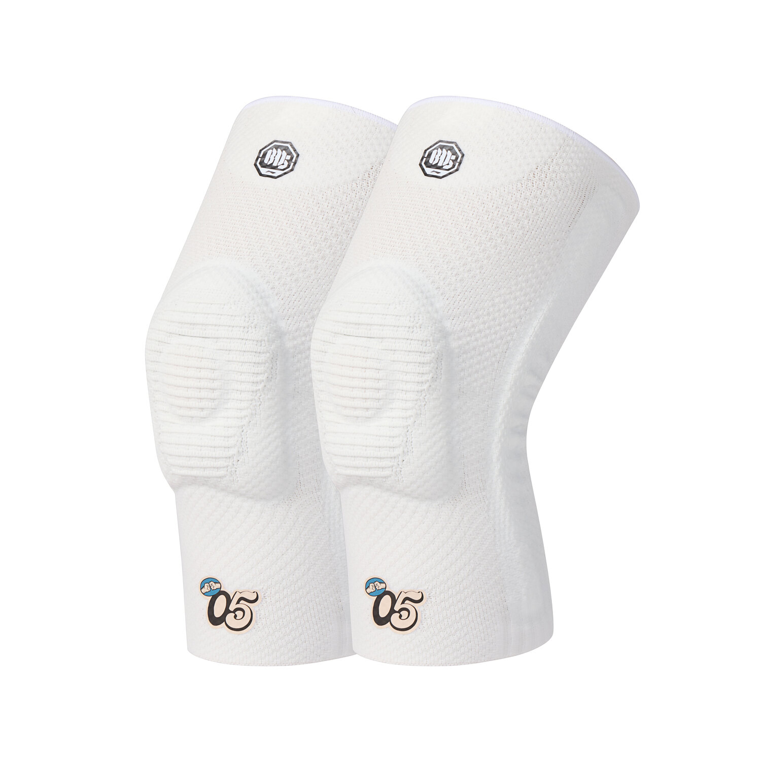 

Наколенники BadFive для бега, бадминтона и баскетбола унисекс из силикона, эластана, полиэстера и полиамида LINING, белый