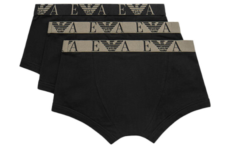 

EMPORIO ARMANI Мужские трусы FW22 3 шт черные