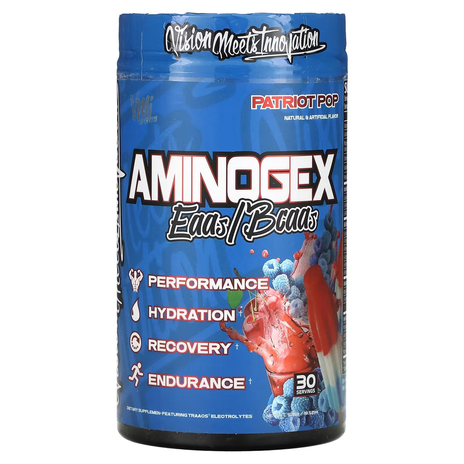 

Добавка VMI Sports Aminogex EAA/BCAA Patriot Pop, 525 г