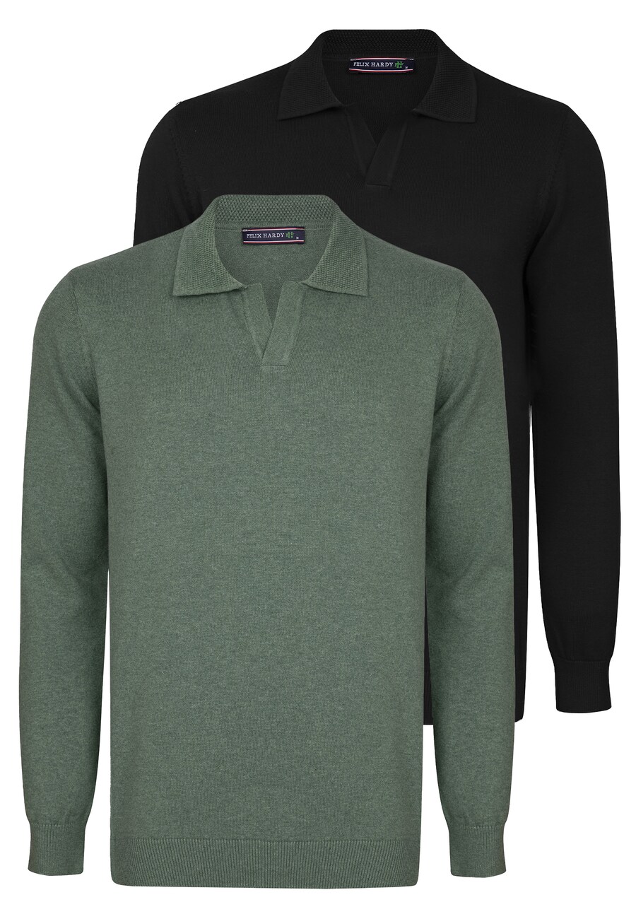 

Свитер Felix Hardy, цвет Khaki/Black