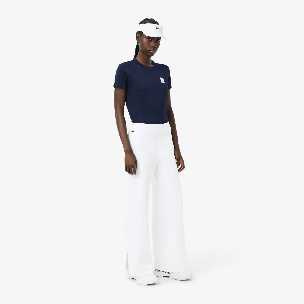 Брюки теннисные Lacoste Heritage, женские, белые