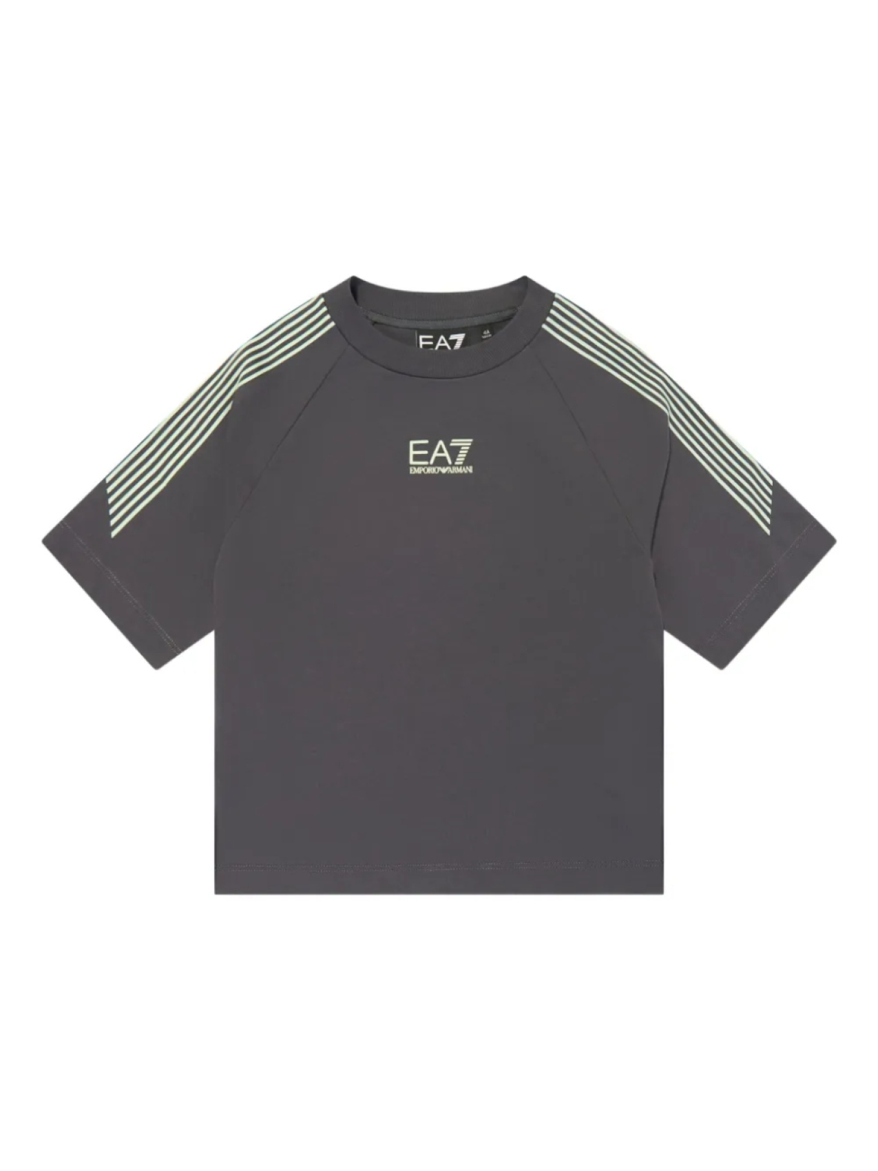 

Футболка с логотипом Emporio Armani Kids, серый